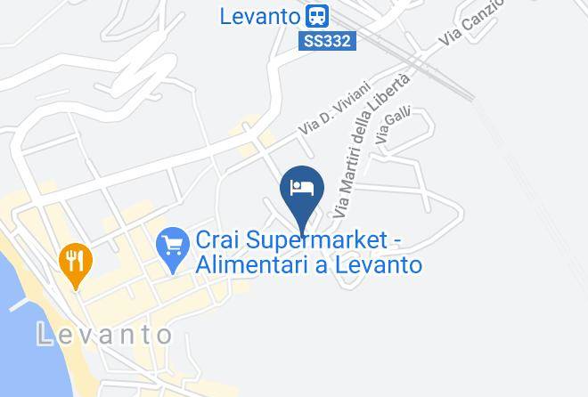 La Spezia - Hotel Dora Maps