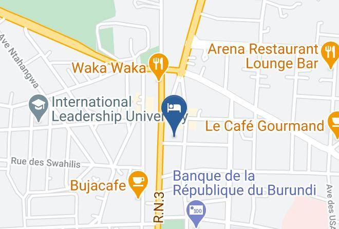 Bujumbura - Hotel Dorado Maps
