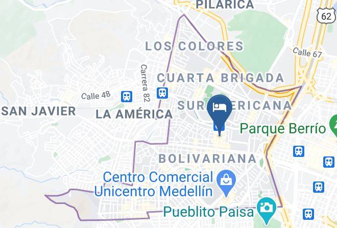 Hotel Dorado La 70 Map