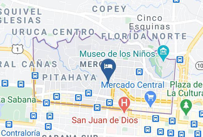 San Jose - Hotel Dorado Maps