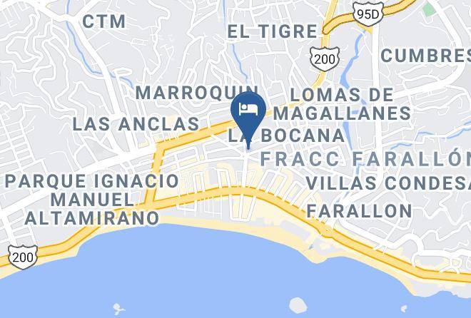 Acapulco De Juarez - Hotel Dorados Acapulco Maps