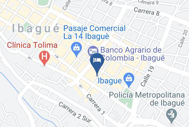 Ibague - Hotel Doral Inn Maps