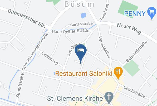 Dithmarschen - Hotel Dorfkrug Busum Maps