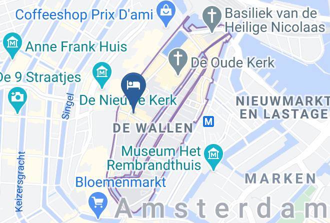 Amsterdam - Hotel Doria Amsterdam Maps