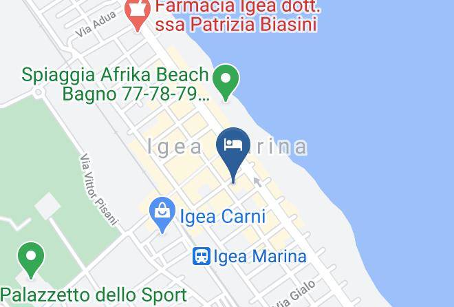 Rimini - Hotel Doria Maps