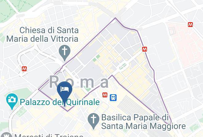 Rome - Hotel Dorica Maps