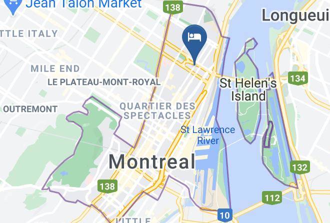Montreal - Hotel Dorion Maps