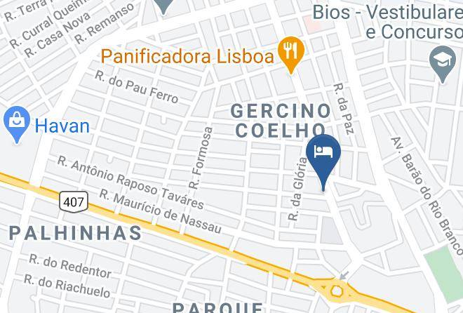 Petrolina - Hotel Dormitorio Cearense Maps