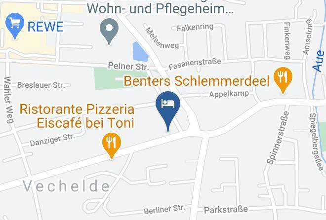Peine - Hotel Dornberg Maps