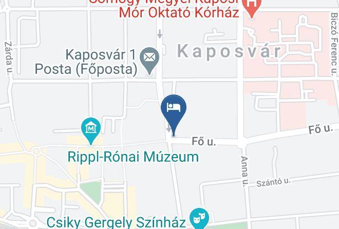 Kaposvar - Hotel Dorothy Maps