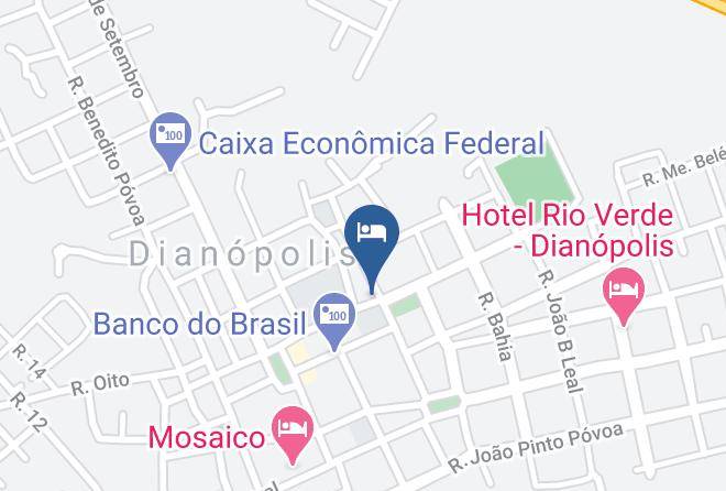 Dianopolis - Hotel Dos Baianos Maps