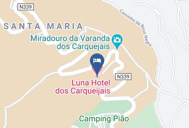 Covilha - Luna Hotel Dos Carqueijais Maps