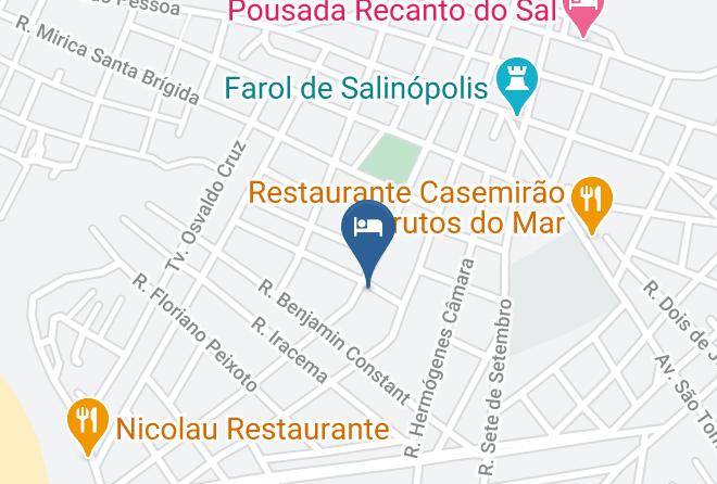 Salinopolis - Hotel Dos Cesares Maps