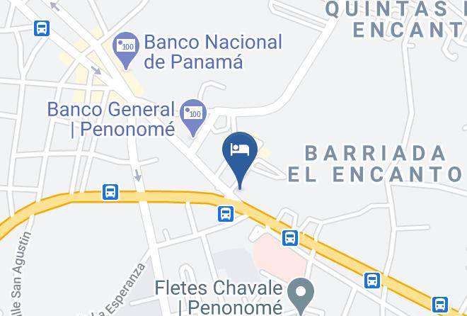 Penonome - Hotel Dos Continentes Maps