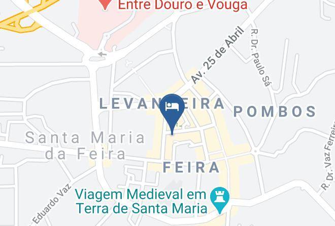 Santa Maria Da Feira - Hotel Dos Loios Maps