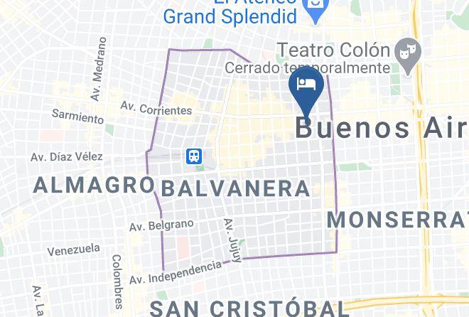 Balvanera - Hotel Dos Mundos Maps