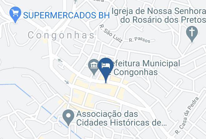 Congonhas - Hotel Dos Profetas Maps