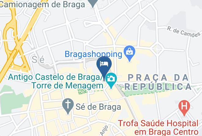 Sao Joao Do Souto - Hotel Moon & Sun Braga Maps