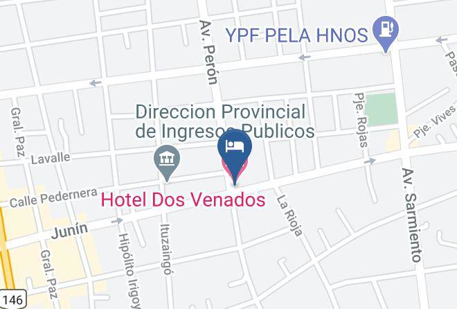 La Capital San Luis - Hotel Dos Venados Maps