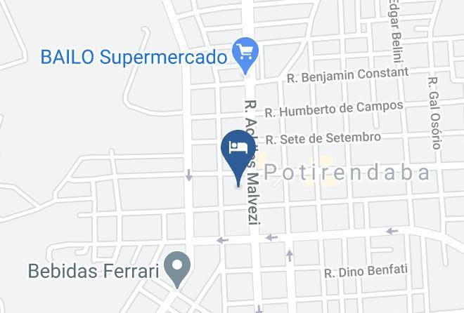 Potirendaba - Hotel Dos Viajantes Maps