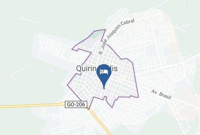 Quirinopolis - Hotel Dos Viajantes Maps