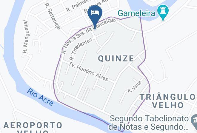 Rio Branco - Hotel Dos Viajantes Maps