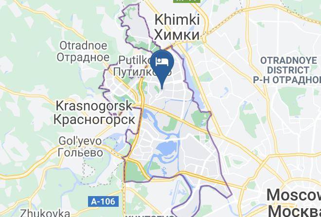 Hotel Dosaaf On Pokhodnyy Proezd Map