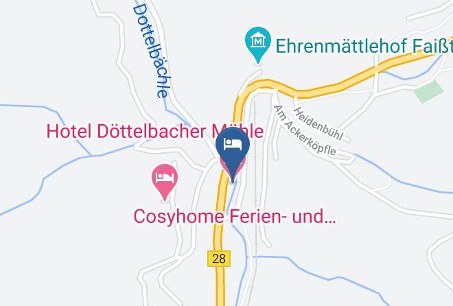 Ortenaukreis - Hotel Dottelbacher Muhle Maps