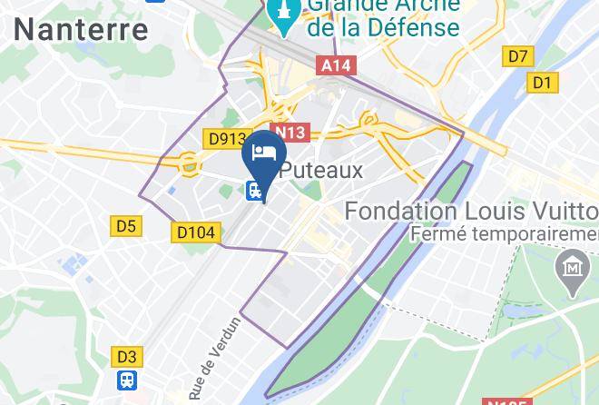 Hauts De Seine - Hotel Douglas Maps