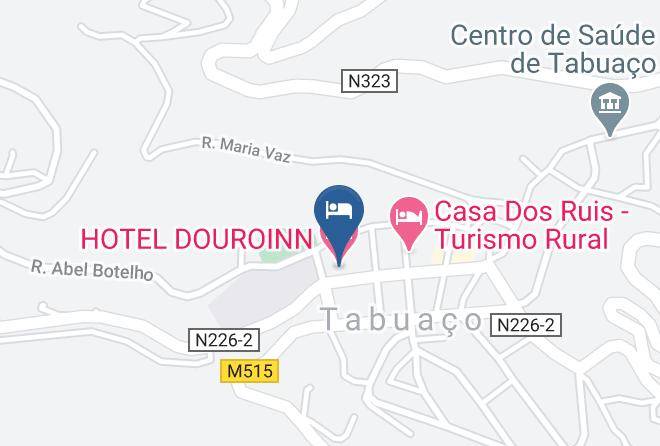 Tabuaco - Hotel Douroinn Maps