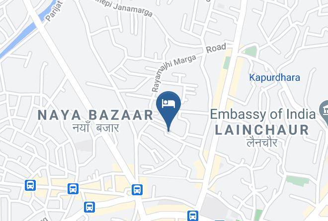 Kathmandu - Hotel Down To Earth Maps