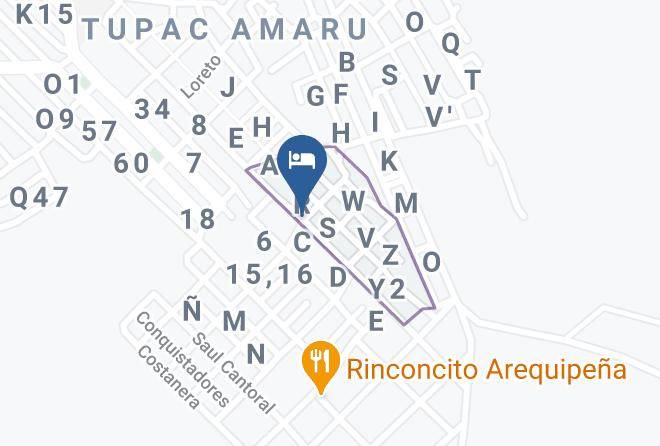 Hotel Dpiero Marcona Map