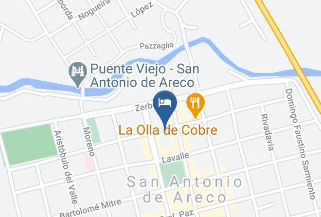 San Antonio De Areco - Hotel Draghi Maps