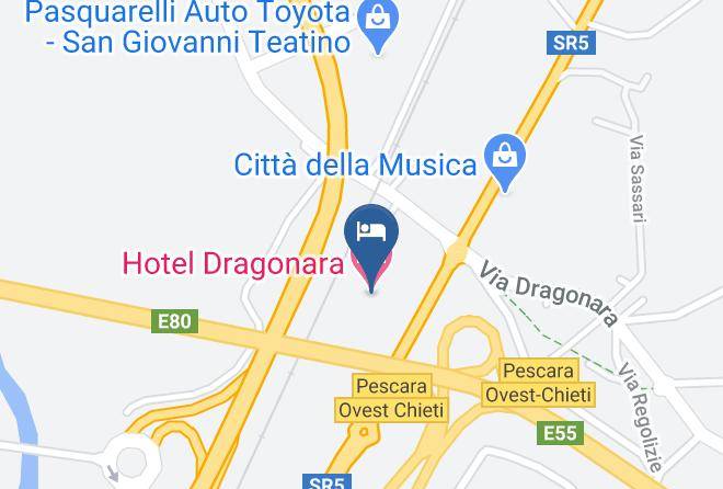 Chieti - Hotel Dragonara Maps