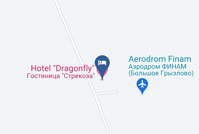Hotel Dragonfly Carta Geografica - Moscow - Serpukhovsky District