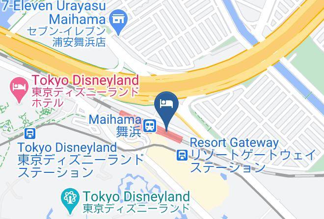 Hotel Dream Gate Maihama Map