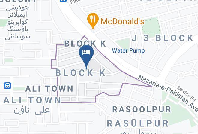 Islamabad - Hotel Dream Palace Maps