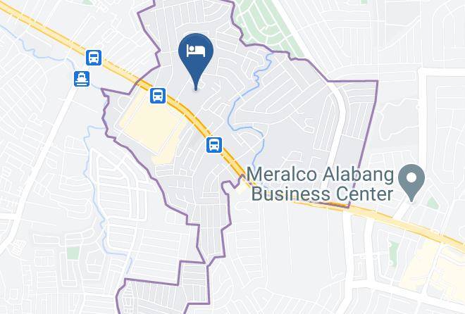 Metro Manila - Hotel Dream World Las Pinas Maps