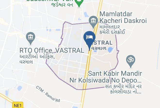 Ahmadabad - Hotel Dreamland Maps