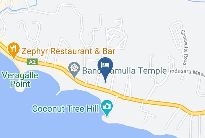 Galle - Hotel Dreams Lanka Maps