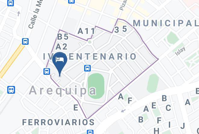 Arequipa - Hotel Dreams Of Misti Maps