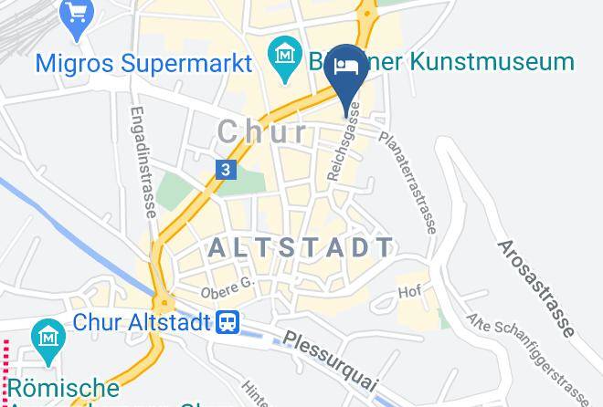 Plessur - Hotel Drei Konige Maps