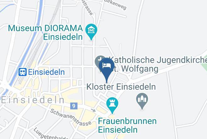 Einsiedeln - Hotel Drei Konige Maps