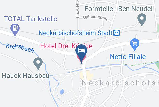 Rhein Neckar Kreis - Hotel Drei Konige Maps
