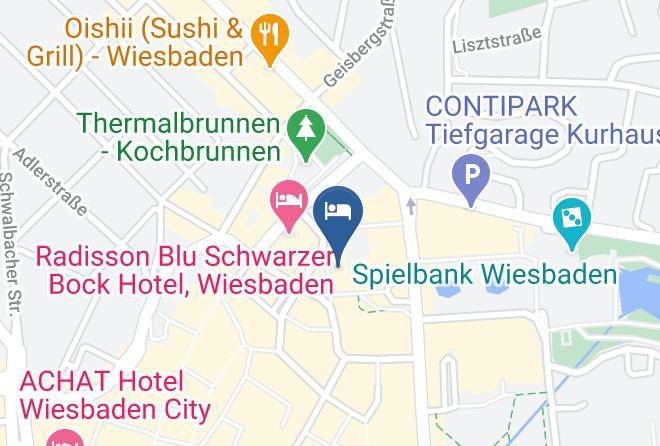 Wiesbaden - Hotel Drei Lilien Maps