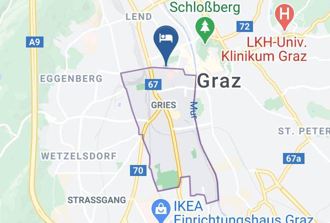 Graz - Hotel Drei Raben Maps