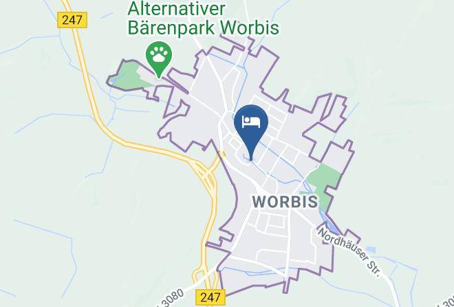 Eichsfeld - Hotel Drei Rosen Maps