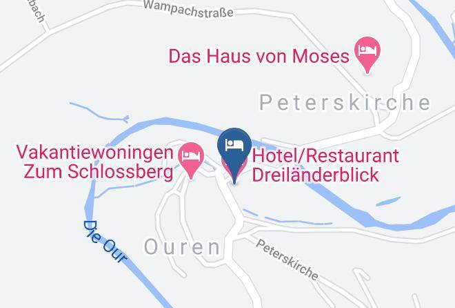 Liege - Hotel Dreilaenderblick Maps