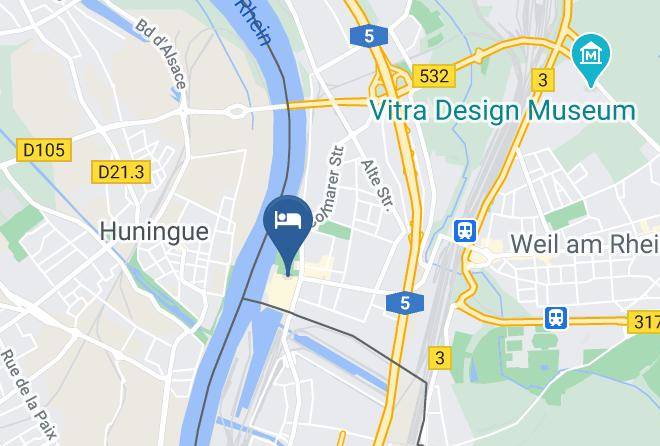 Lorrach - Best Western Hotel Dreilanderbrucke Maps