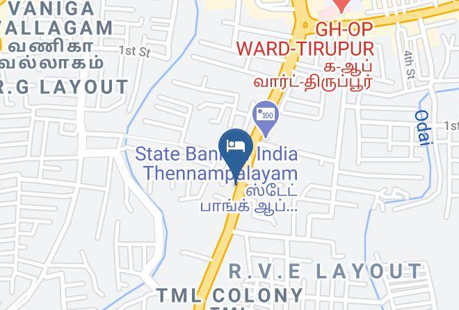 Tiruppur - Hotel Drg Maps